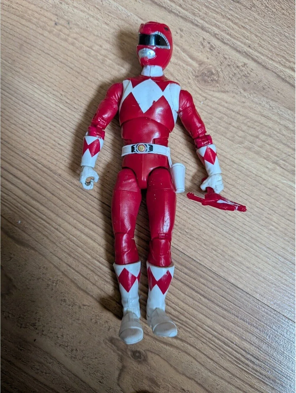 Power Rangers Figurines Set Of 5 With Accessories